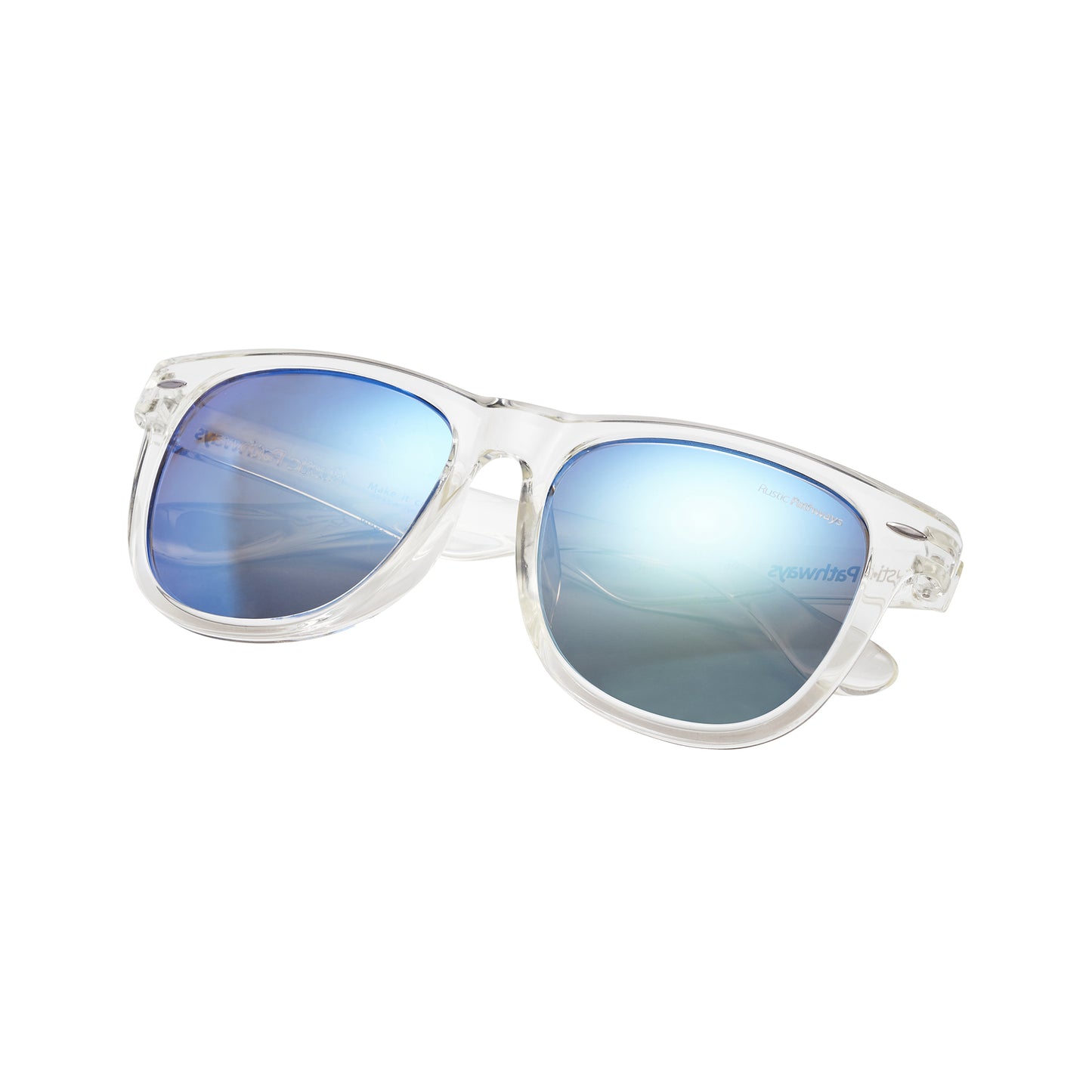 Tamalpais Sunglasses (Crystal / Blue)