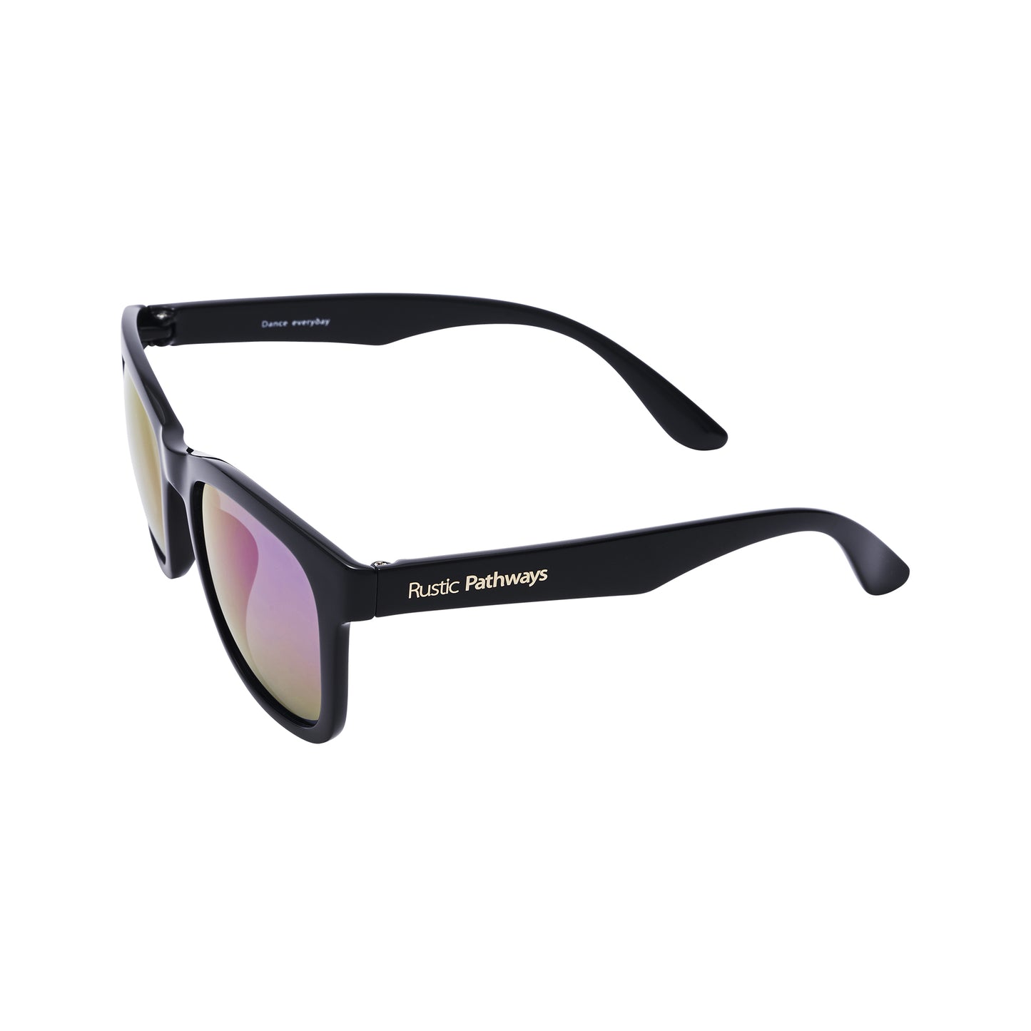 Roppongi Sunglasses (Shiny Black / Purple)