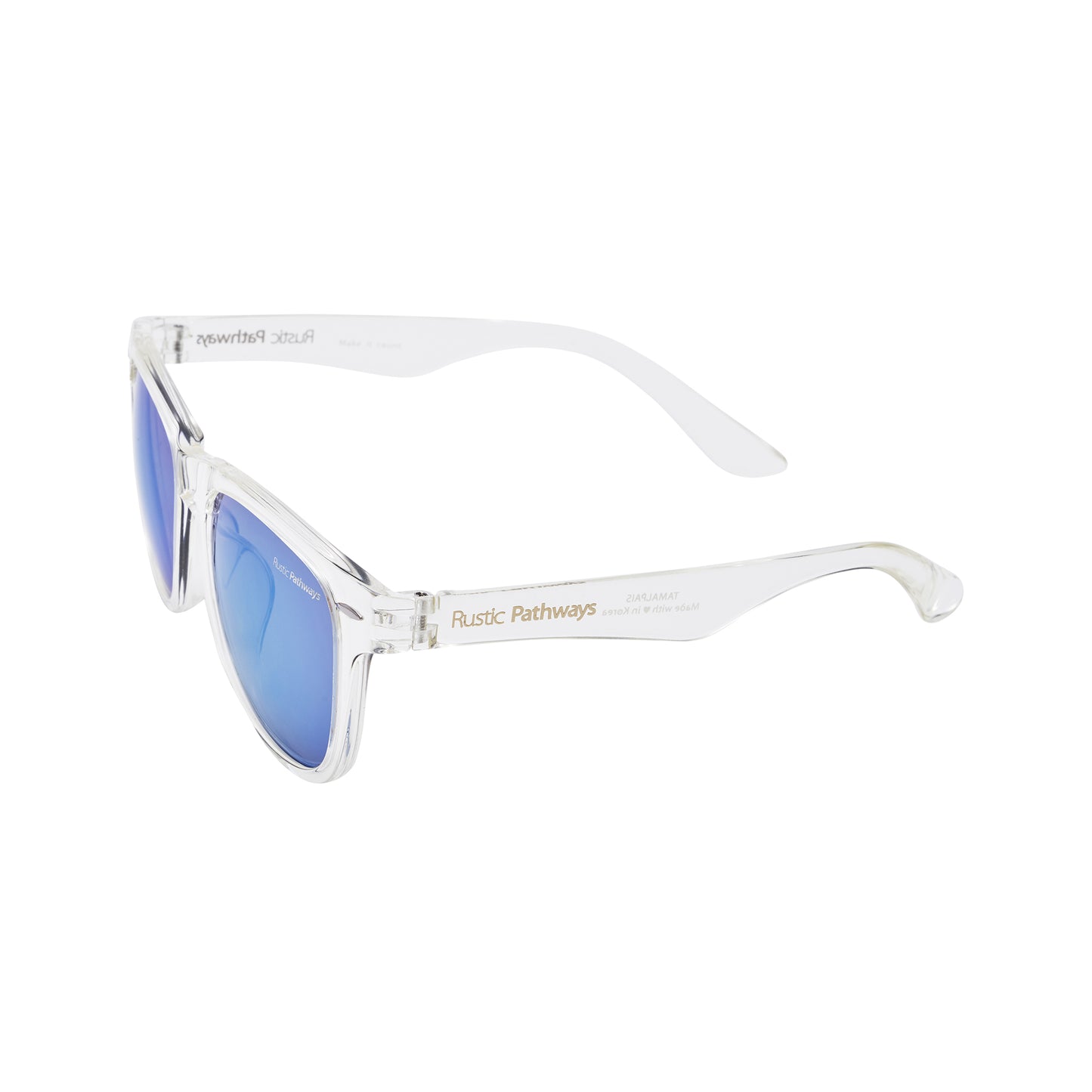 Tamalpais Sunglasses (Crystal / Blue)
