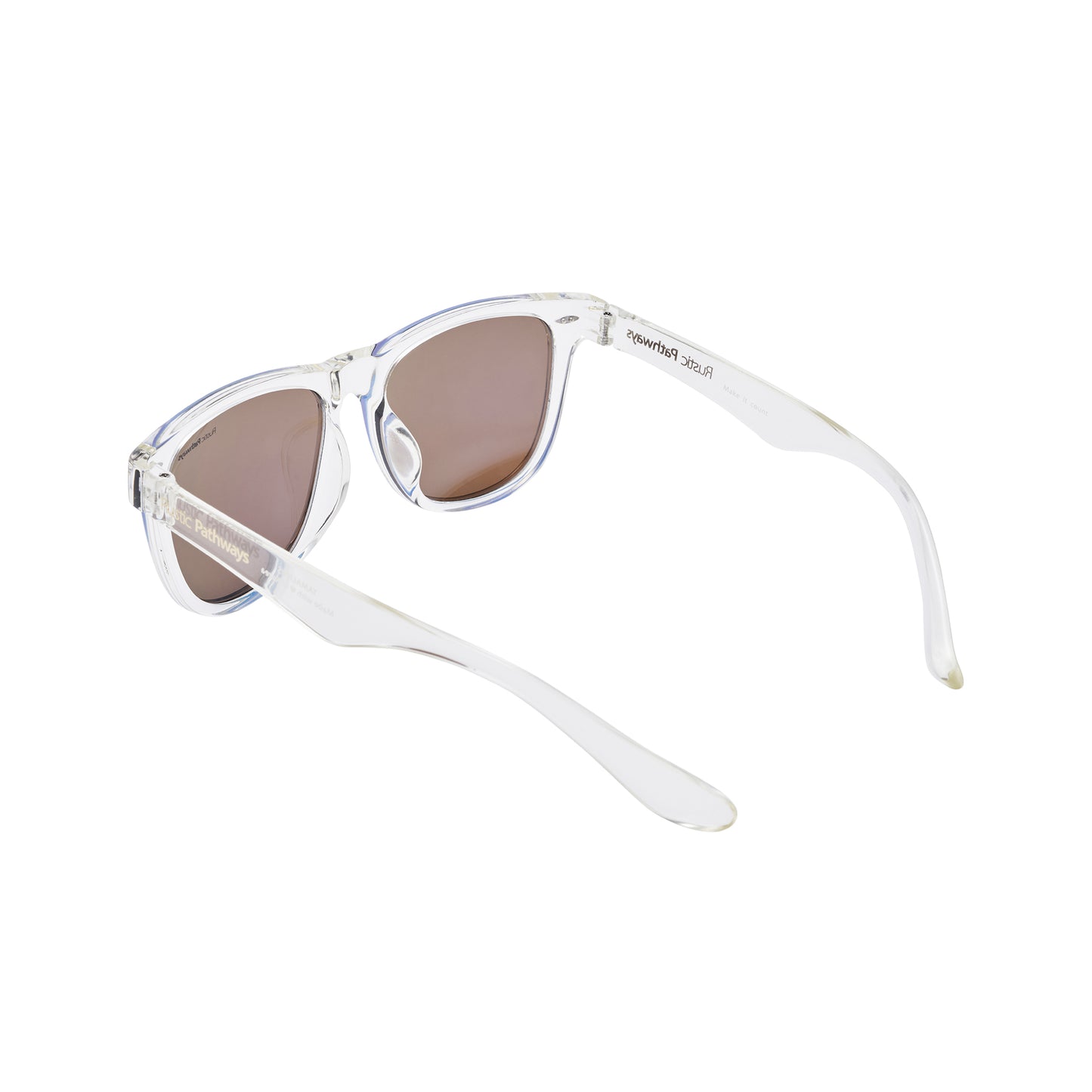 Tamalpais Sunglasses (Crystal / Blue)