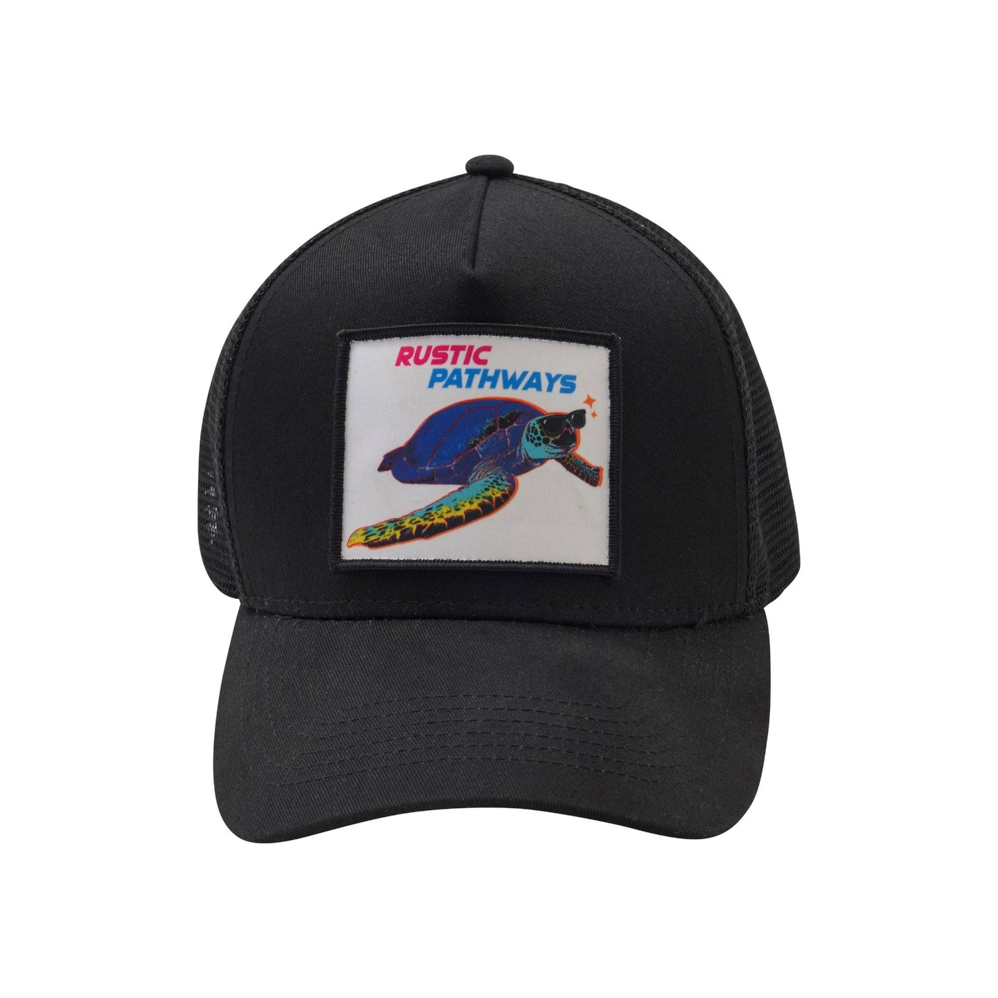 Turtle Trucker Hat (Black)