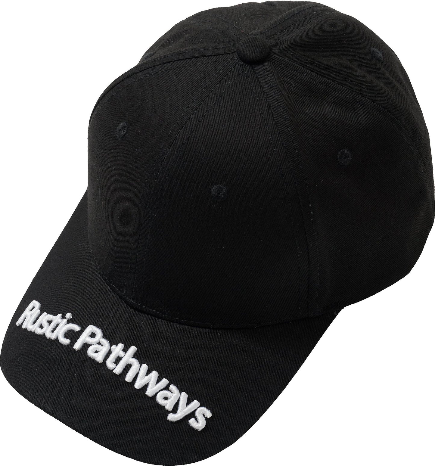 Brim Logo Hat (Black/White)