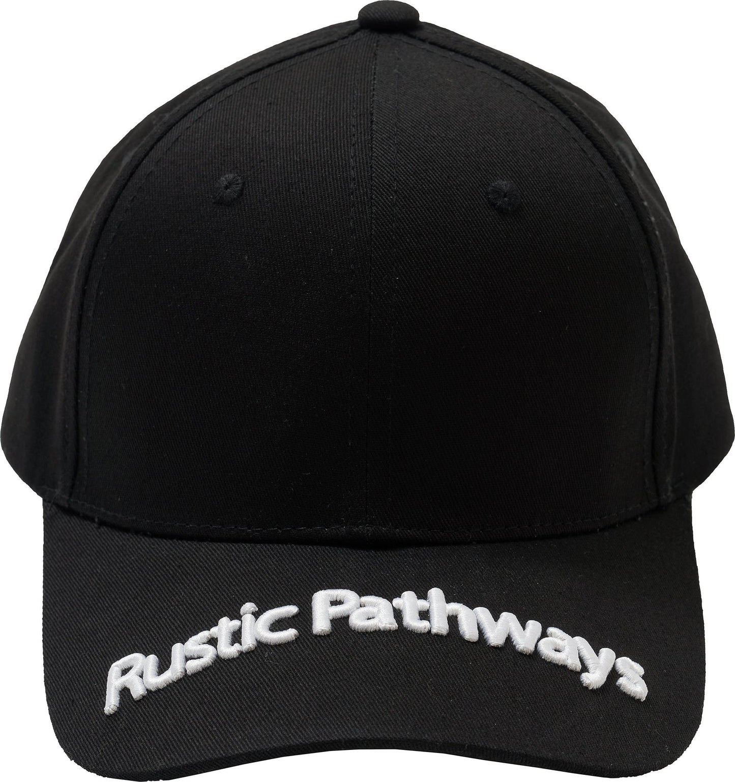 Brim Logo Hat (Black/White)