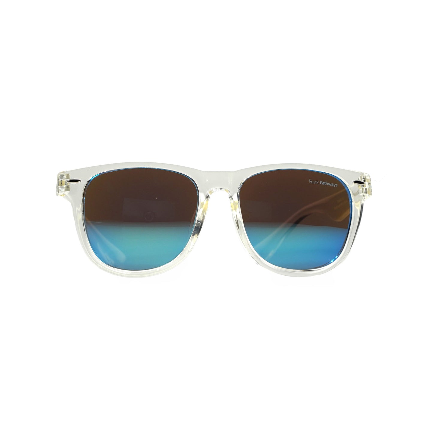 Tamalpais Sunglasses (Crystal / Blue)