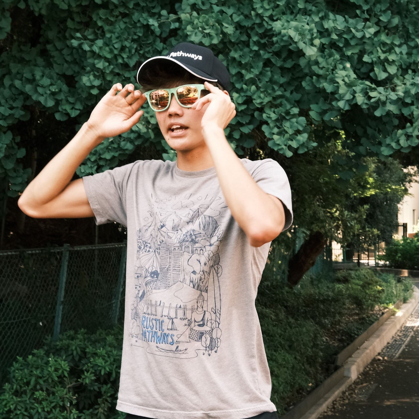 Tamalpais Sunglasses (Summer Apple / Gold)