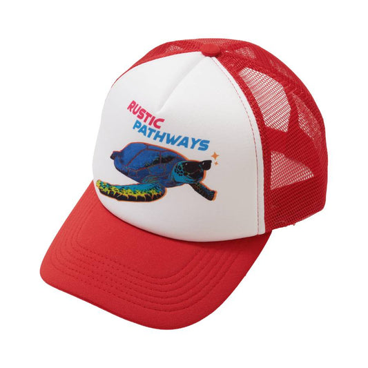 Turtle Trucker Hat (Red)