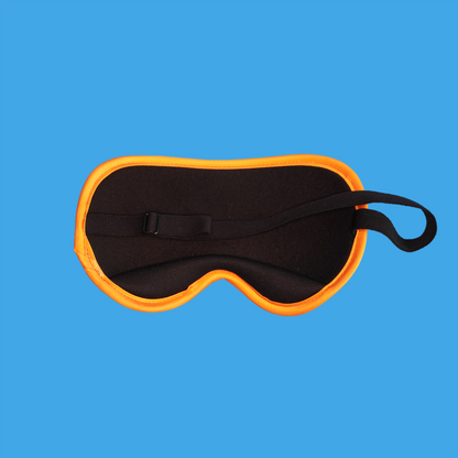 Travel Eye Mask (Tribal Orange)